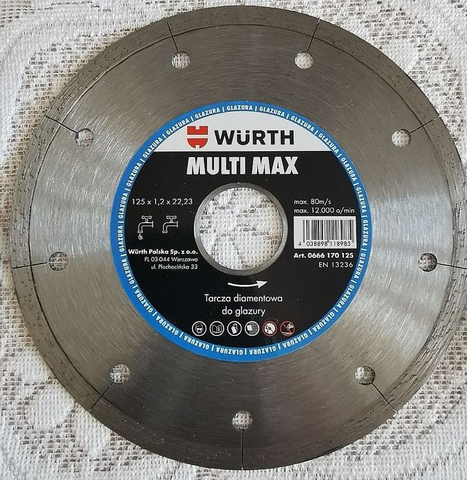 Tarcza diamentowa nowa