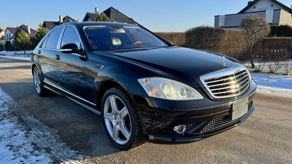 Mercedes-Benz Klasa S Mercedes-Benz S500 AMG - JAPONIA - Bezwypadkowy
