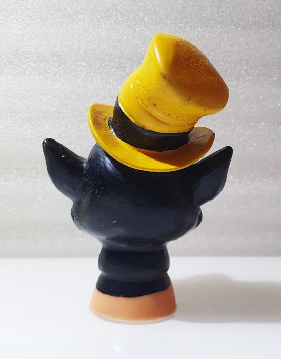 Antiga Cabeça de Fantoche Marionete ~ " LOBINHO - DISNEY " ~ Anos 60.