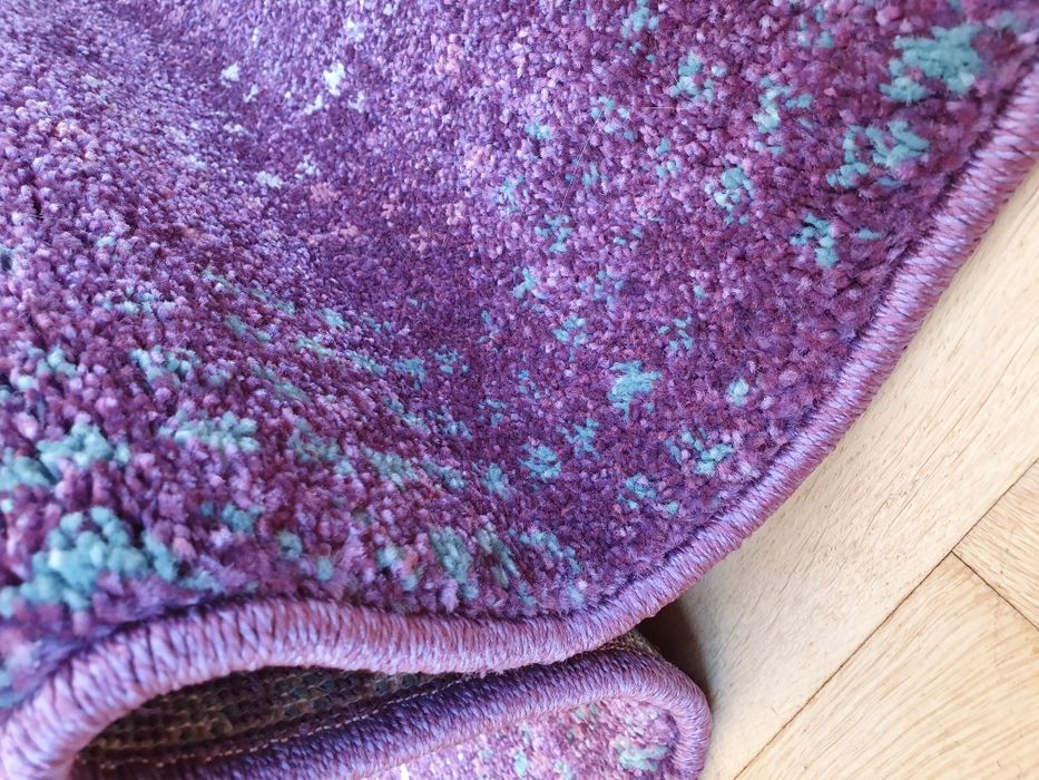 Dywan fabrycznie nowy Matrix 0,8x1,5m fioletowy, runo fryz