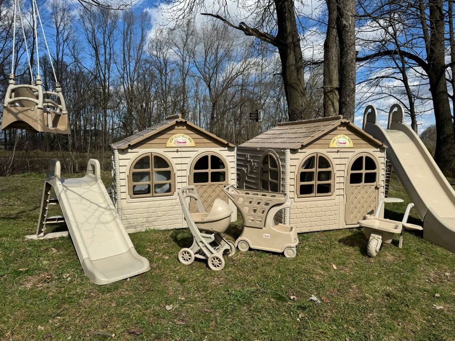 Мега АКЦІЯ‼️Будиночок Столик із стільчиками Пісочниця Гірка Качеля