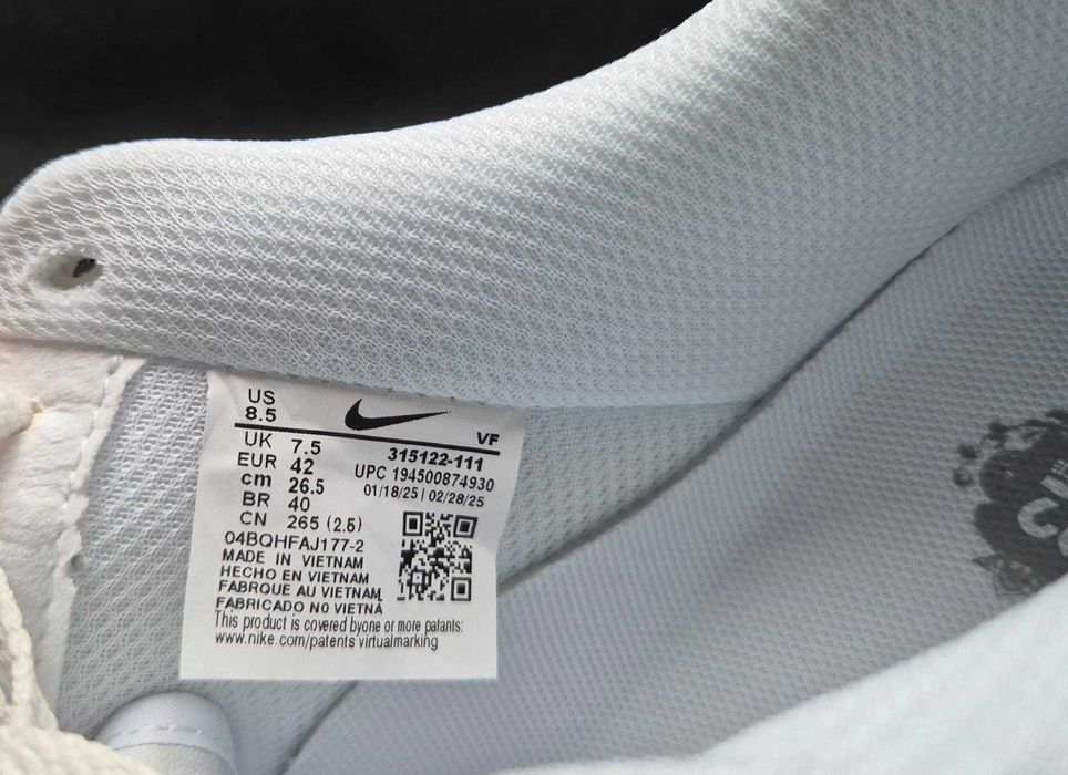 Ténis Nike Air Force One – branco – 42