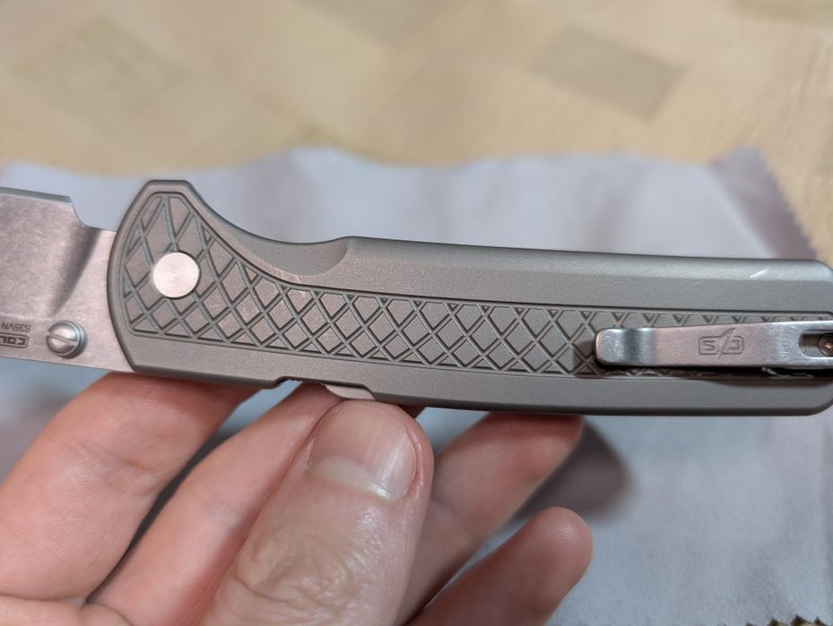Складний ніж Cold Steel Atlas FM-1 S35VN edc titanium EDC