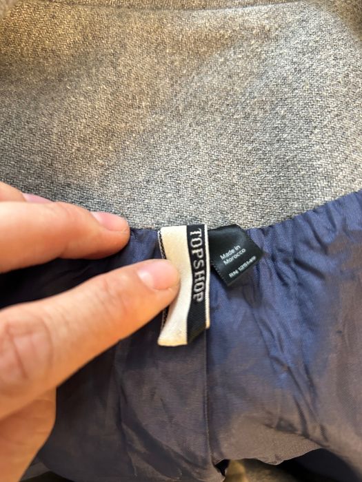 Wełniana, zdobna marynarka