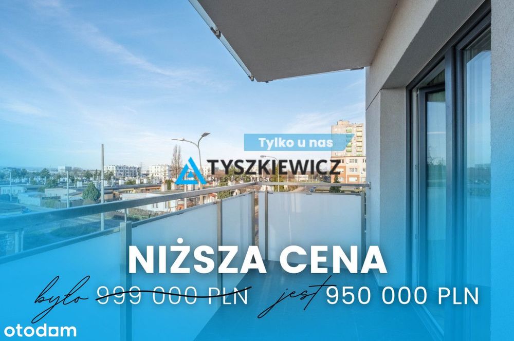 Atrakcyjne 3 pokoje nad morzem  Gdańsk Stogi 66m2