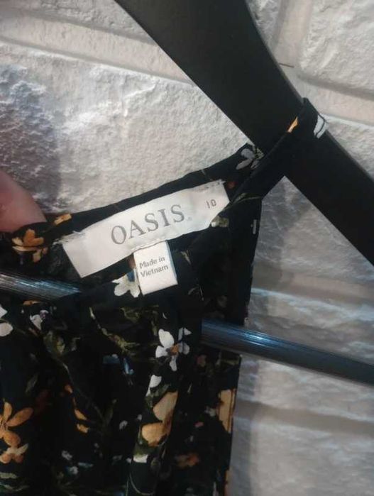 Oasis bluzka damska top r.10 38 w kwiatuszki