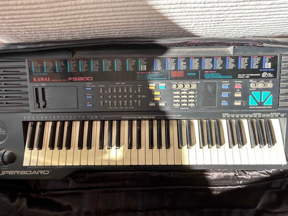 Teclado Kawai FS-800 — Superboard Vintage (MIDI, Programável)