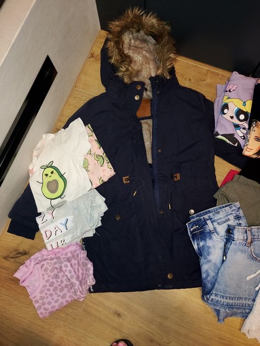 Paka ubrań 134-140 dziewczynka