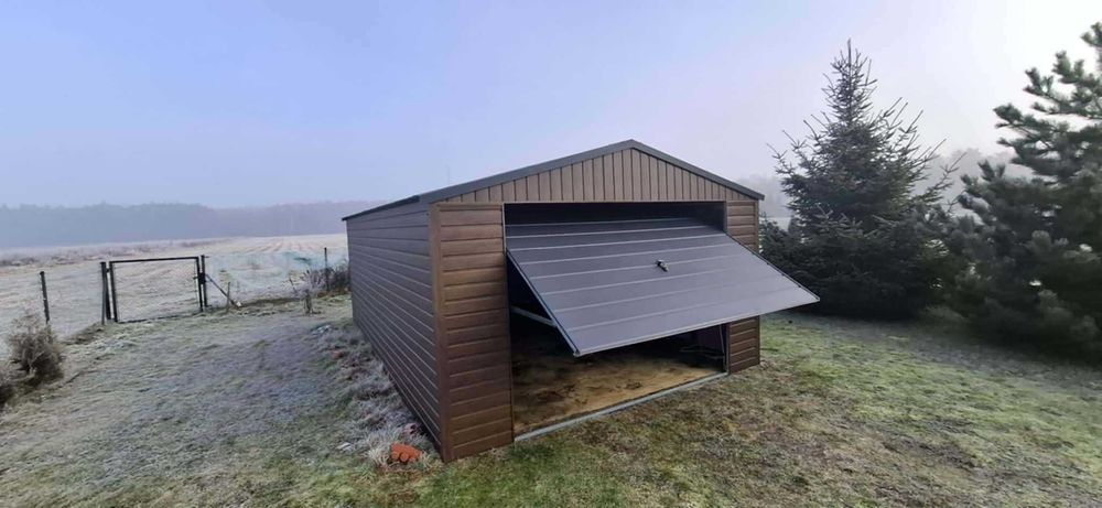 Garaż blaszany blaszak wiata schowek magazyn 6x6 6x5 4x6