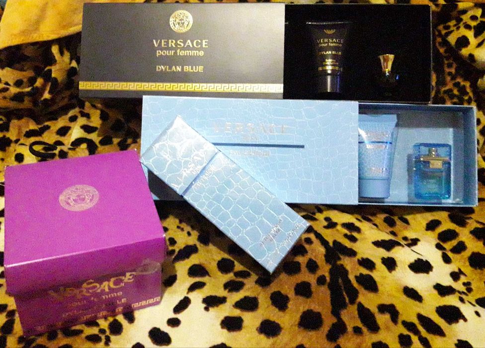 Versace man набор для бритья мужской