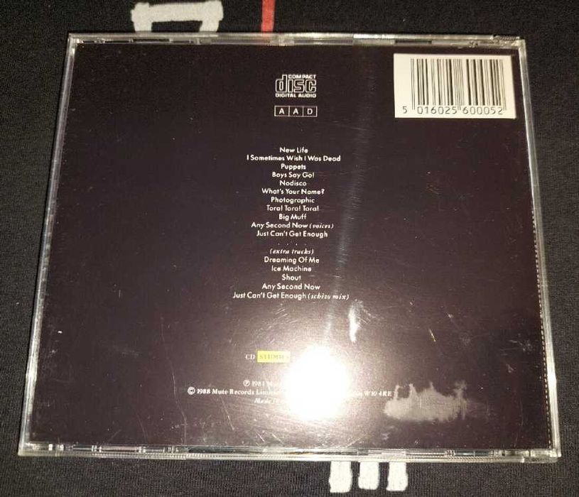 Depeche Mode Speak & Spell CD Scandinavia