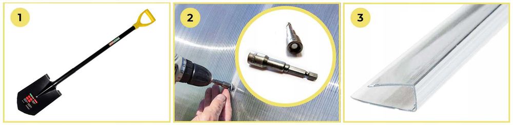 Szklarnia z Poliwęglanu 4mm - 2х4m +4 prezenty (dostępne 4m, 6m, 8m)