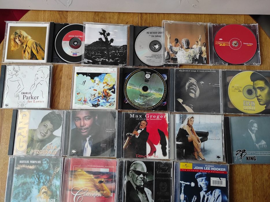 CD диски (Блюз,Джаз)