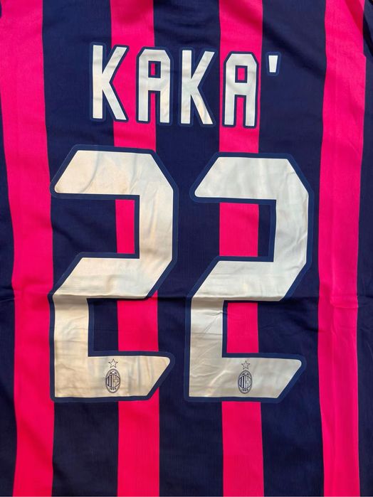 Camisola Retrô Milan I 2006/07 Kaká 22 / Envio Rápido