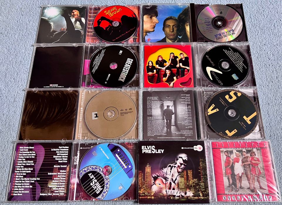 CD диски: Elvis. Savoy Brown. BB. Got hard.