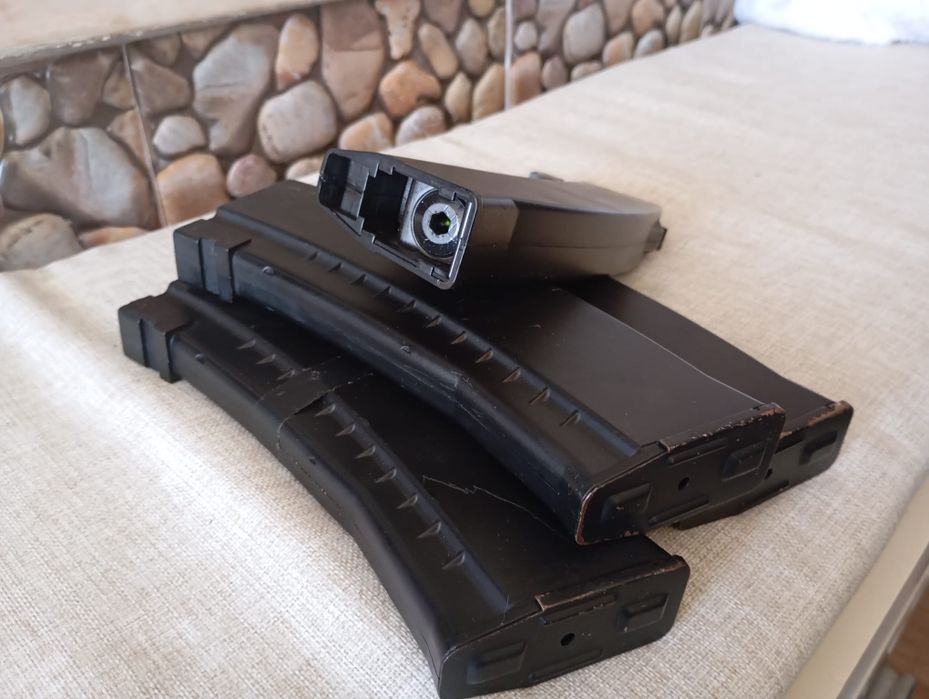 Airsoft 4 mags co2 para ak gbbr