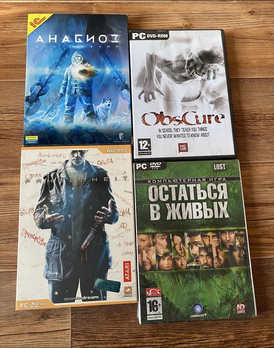 Ігри ПК: Resident Evil, Анабиоз, Painkiller, Collapse,Blood Rayne,FEAR