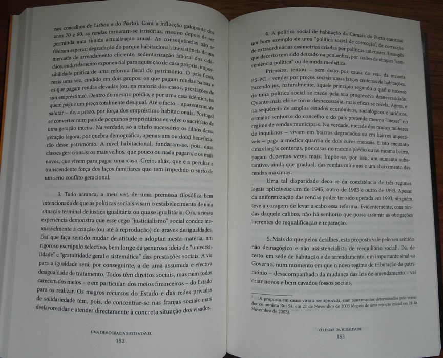 Uma Democracia Sustentável de Paulo Rangel