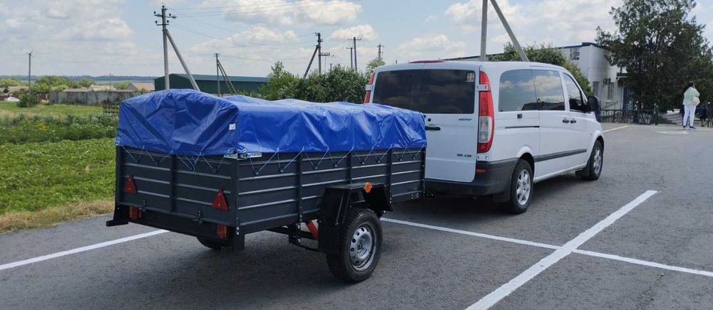 Хит Зсу и переселенцев огромный прицеп 2500на1300 с 500 бортом