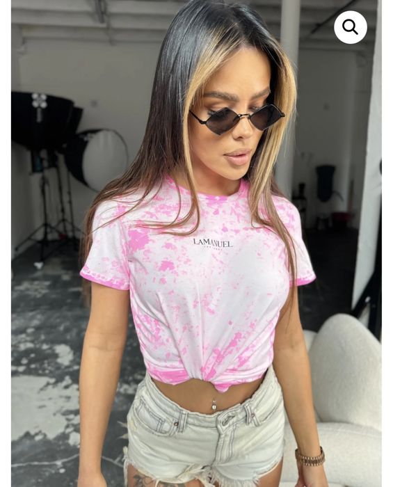 Tshirt damski Cool róż La Manuel