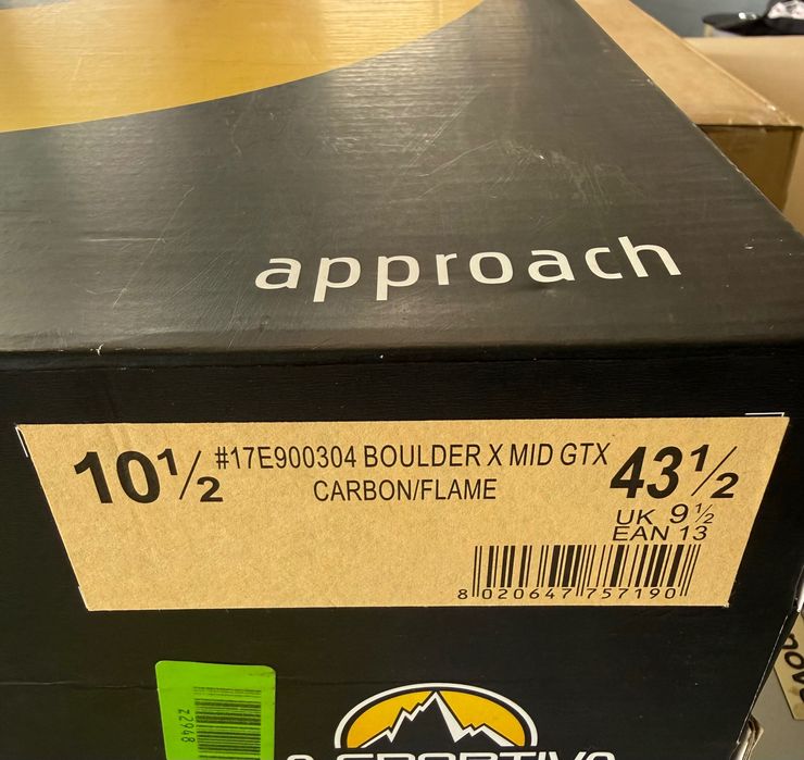 La Sportiva Boulder X Mid GTX Gore-Tex – rozm. 43,5 – stan idealny