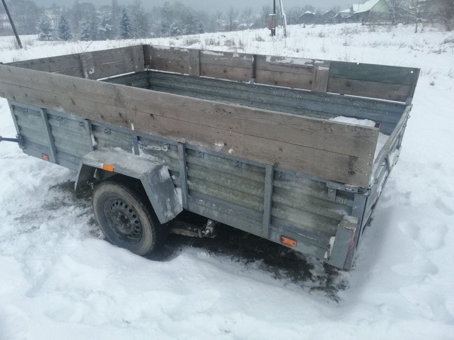 Причіп, прицеп дуже міцний, одноосний