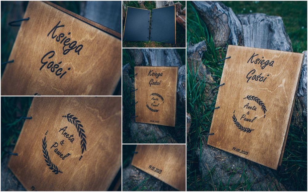 Księga Gości, Album na zdjęcia - Ślub Wesele