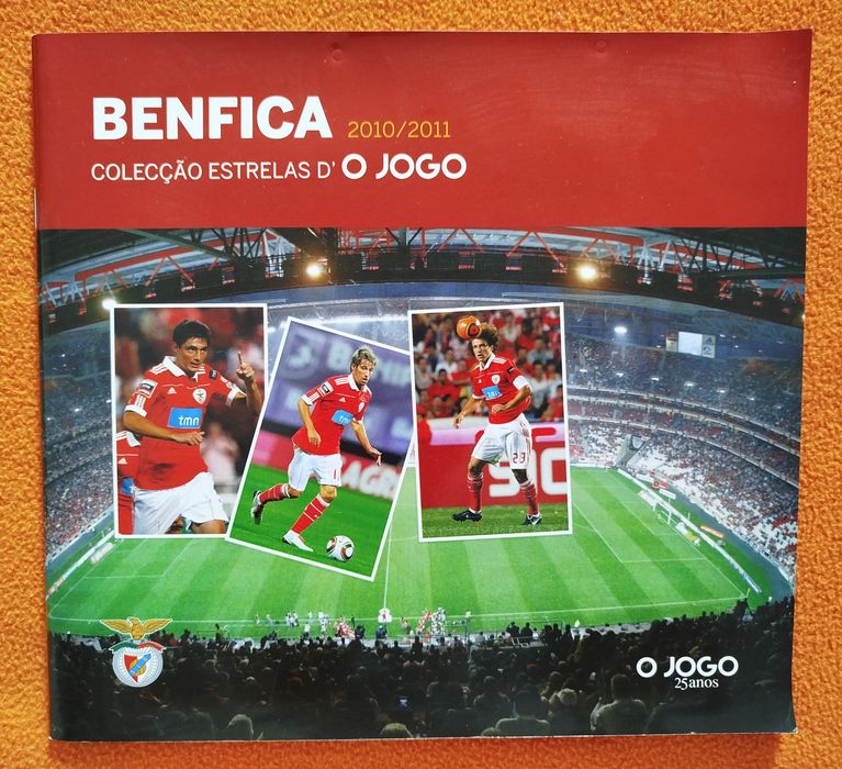 Caderneta Benfica Colecção Estrelas d'O JOGO