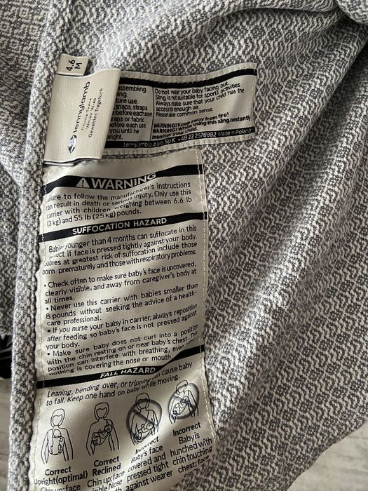 Chusta do noszenia tkana