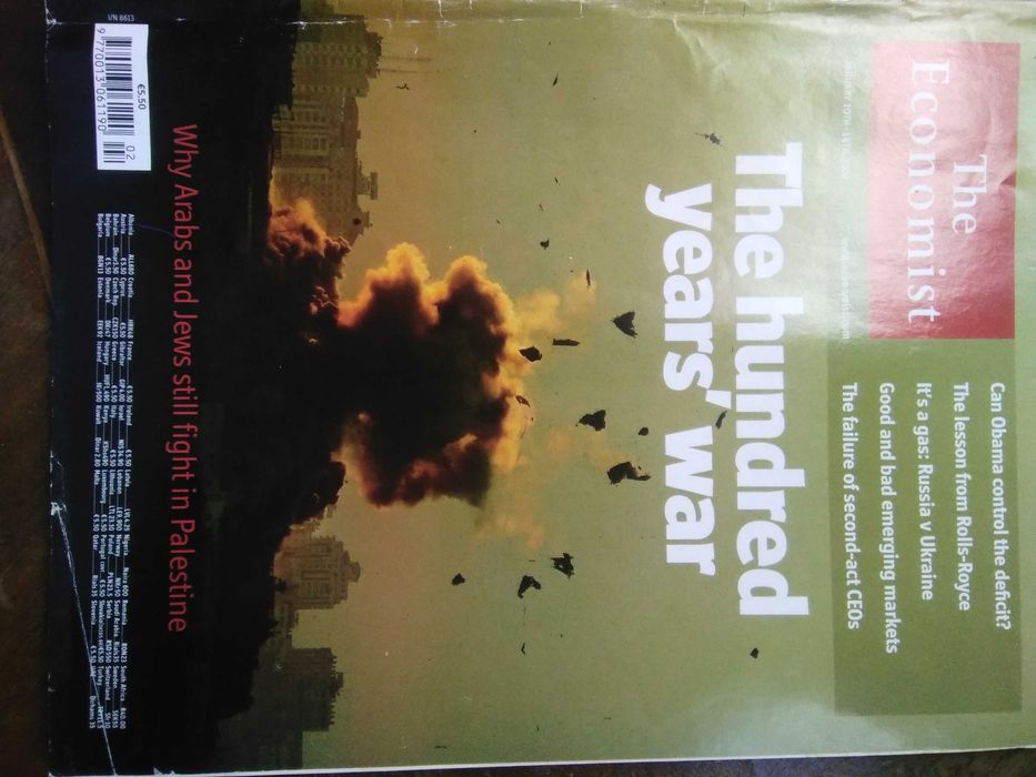 Revistas The Economist ano 2009 - portes grátis