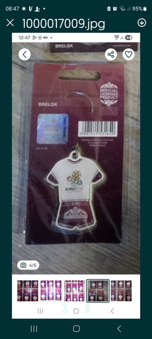 Brelok Euro 2012