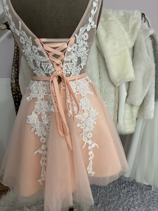 Suknia tiulowa 34-38 cywilna