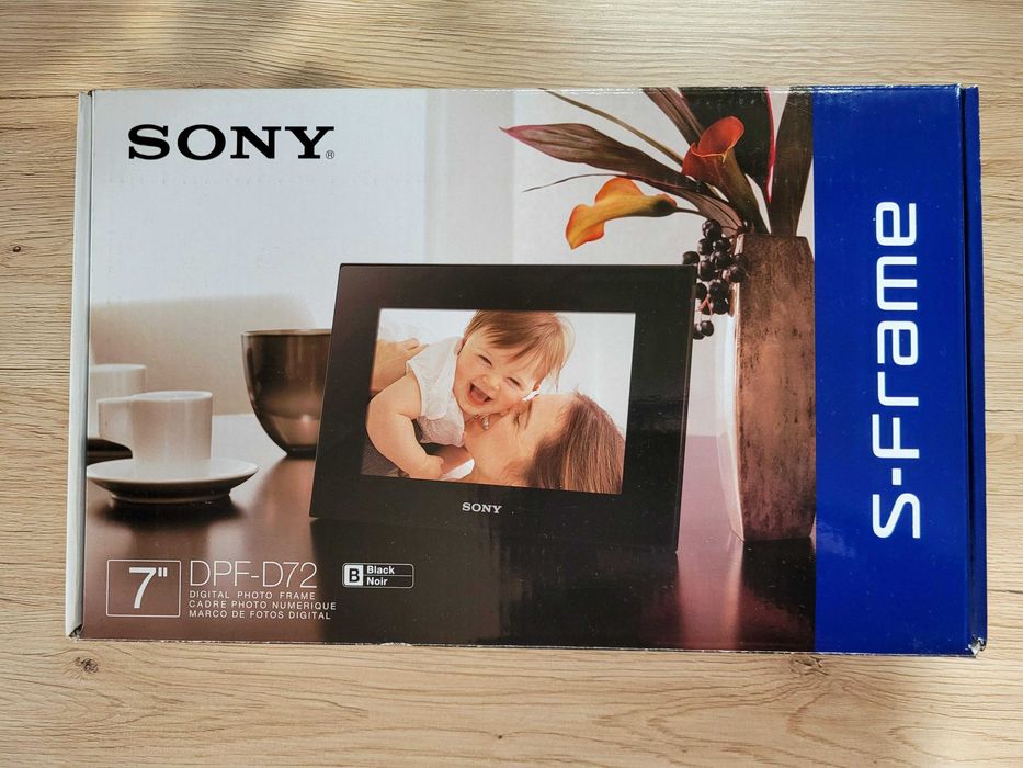 Cyfrowa ramka na zdjęcia Sony S-Frame DPF-D72