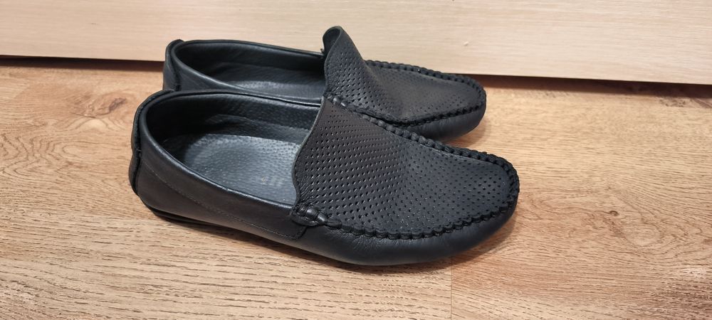 Лофери 43 розмір нубук та замша