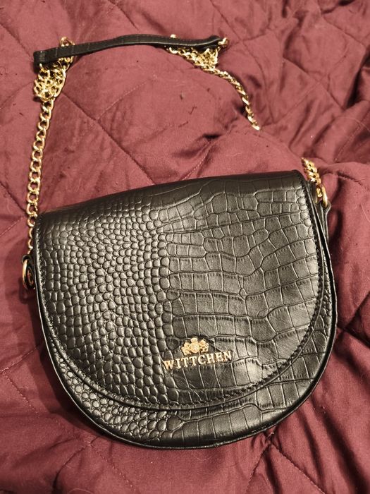 Torebka damska skórzana saddle bag Wittchen
