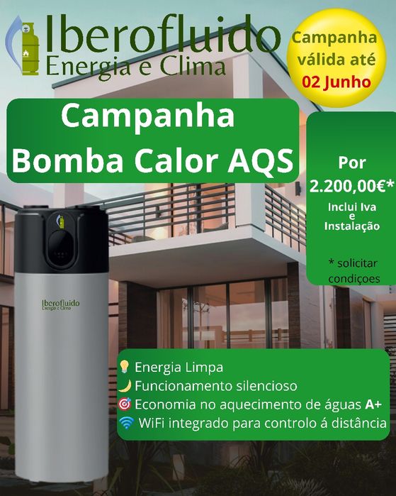 Campanha de Bomba de Calor Águas Quentes Sanitárias