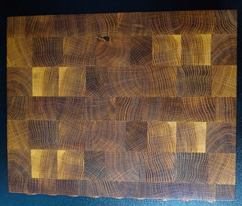 Ręcznie wykonana deska dębowa – sztorcowa