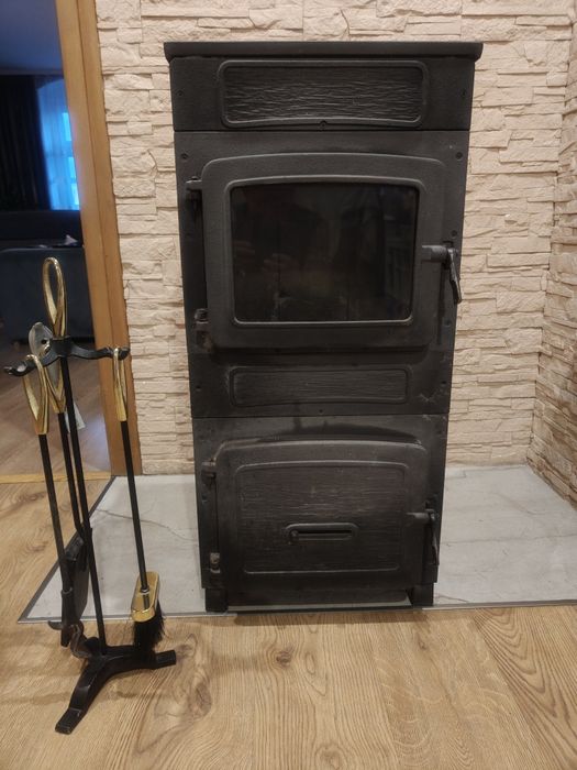 Piec  Koza  Kamino 8kw +zestaw przyłączeniowy