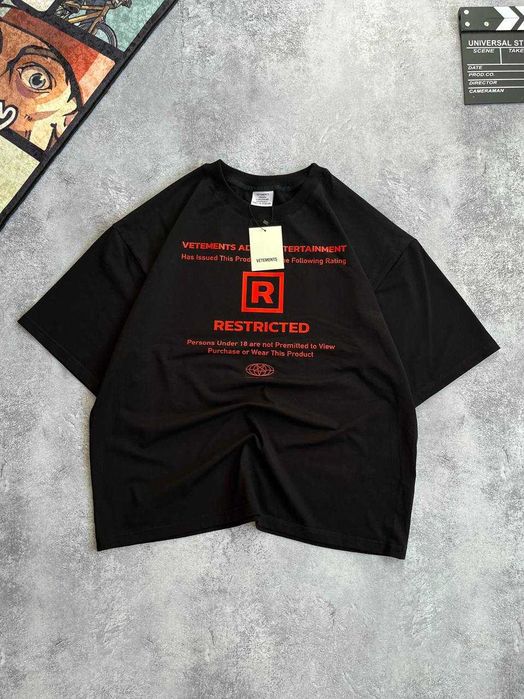 Футболка Ветмо з бірками (Vetements)