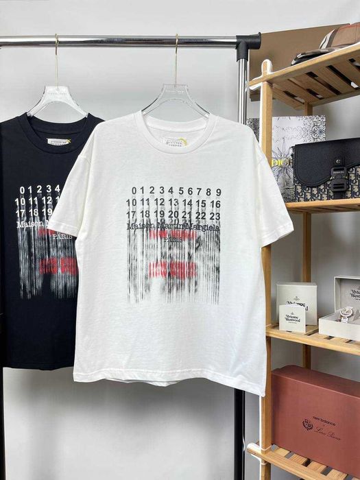 Футболка Maison Margiela | Бавовняна Футболка Мейсон Марджела | Стріт