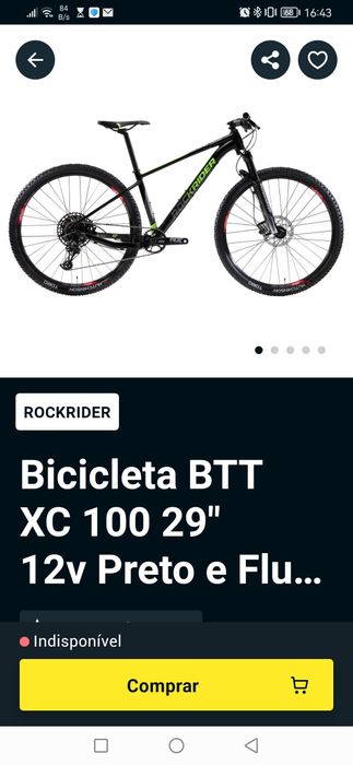 Bicicleta rockrider