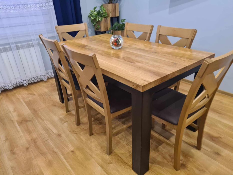 Stoły z litego drewna - reczne wykonanie, solidna jakość