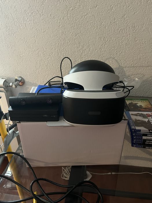 playstation vr para ps4 mais a camera vr