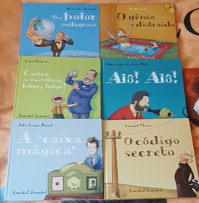 Livros infantis.