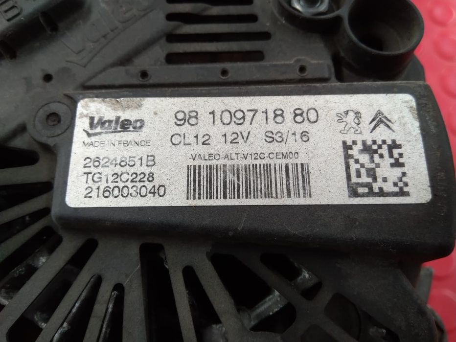 Alternador 9810971880 - CITROËN C4 CACTUS