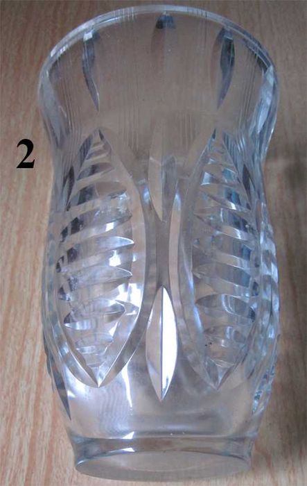 Вазы хрустальные