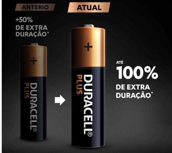 Pilhas duracell novas