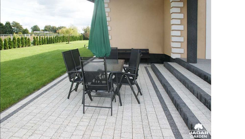 Kostka Brukowa Granito Lux Perła 6 cm Wyprzedaż Towaru Podjazd