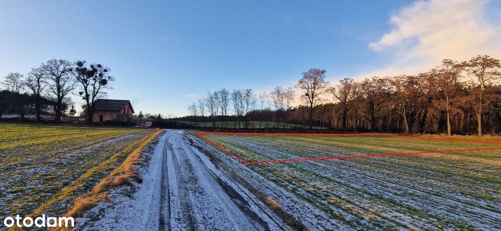 Działka budowlana 960 mkw. pod Gostyniem
