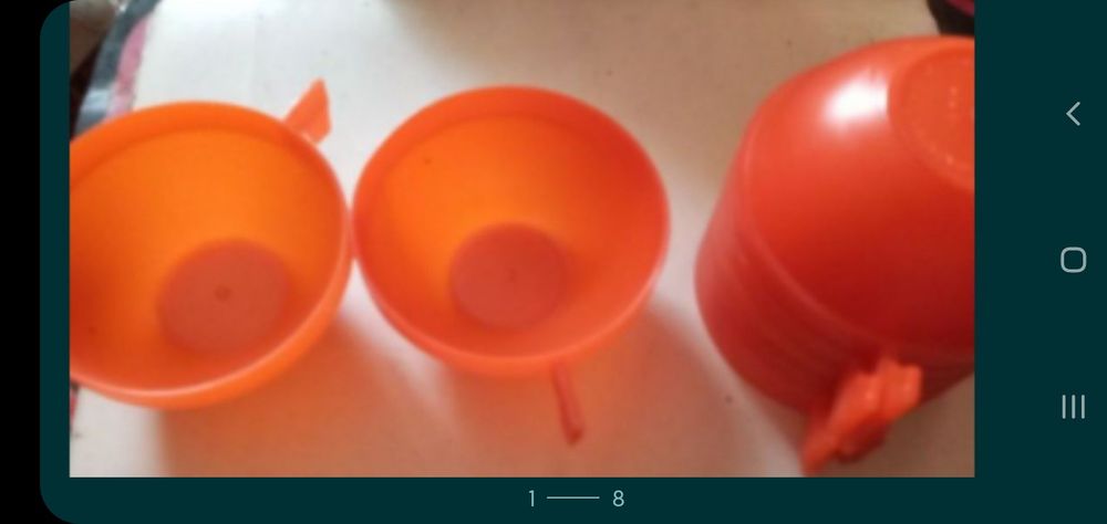 Чашечки деткам длЯ  игры в песочнице.